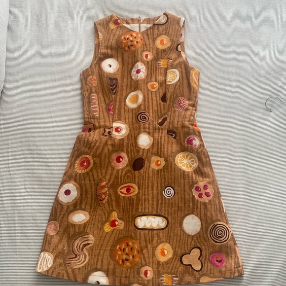 Barney’s New York Vintage Dessert Dress 🍪 - Size 4 - Picture 1 of 6
